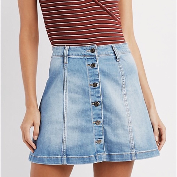 mossimo denim skirt